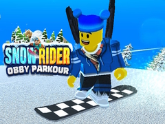 leikur Snow Rider Obby Parkour
