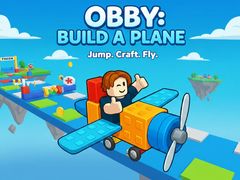 leikur Obby Build a Plain