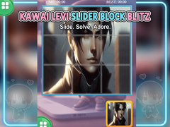 leikur Kawaii Levi Slider Block Blitz