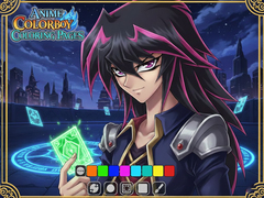 leikur Anime Boy Coloring Pages