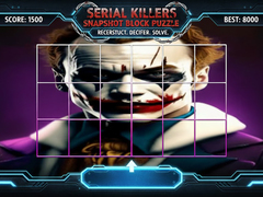 leikur Serial Killers Snapshot Block Puzzle
