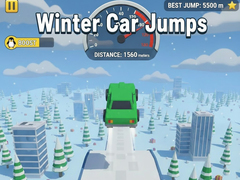 leikur Winter Car Jumps
