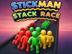 leikur Stickman Stack Race