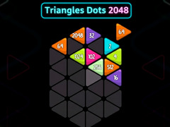leikur Triangles Dots 2048