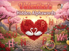 leikur Valentines Hidden Alphawords