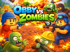 leikur Obby vs Zombies
