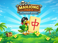 leikur Mahjong Pirate Plunder Quest