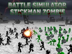 leikur Battle Simulator Stickman Zombie
