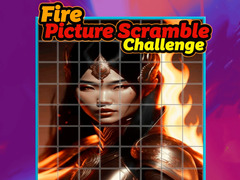 leikur Fire Picture Scramble Challenge