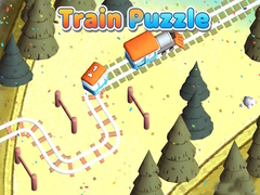 leikur Train Puzzle
