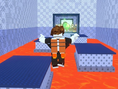 leikur Obby: Jetpack escape! +1 speed