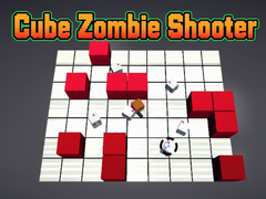 leikur Cube Zombie Shooter
