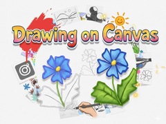 leikur Drawing on Canvas