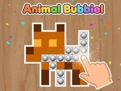 leikur Animal Bubble Pixel