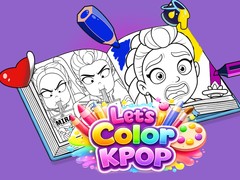 leikur Let's Color KPop Demon Hunters