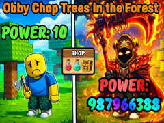 leikur Obby Chop Trees in the Forest