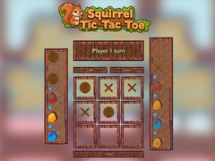 leikur Squirrel Tic Tac Toe