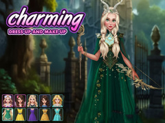 leikur Charming Dress-up and Makeup