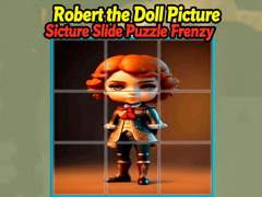 leikur Robert the Doll Picture Slide Puzzle Frenzy