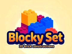 leikur Blocky Set 3d brick constructions