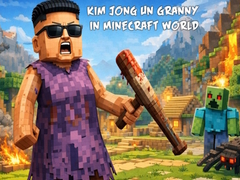 leikur Kim Jong Un Granny in Minecraft World