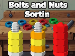 leikur Bolts and Nuts Sorting