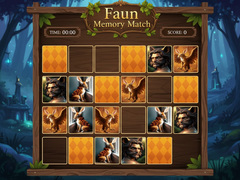 leikur Faun Memory Match