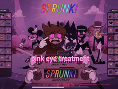 leikur Sprunki: Pink Eye Treatment