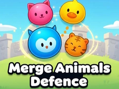 leikur Merge Animals Defence