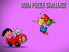 leikur Dora Puzzle Challenge