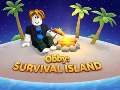 leikur Obby: Survival Island