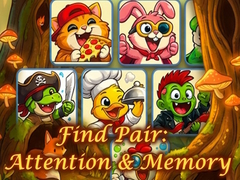 leikur Find Pair: Attention & Memory