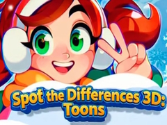 leikur Spot the Differences 3D: Toons