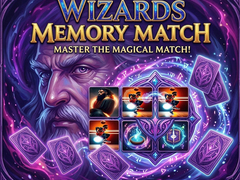 leikur Wizards Memory Match