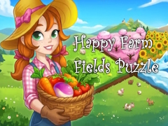 leikur Happy Farm Fields Puzzle