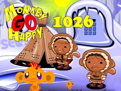 leikur Monkey Go Happy Stage 1026