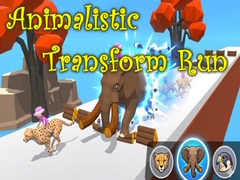 leikur Animalistic Transform Run