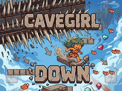 leikur Cavegirl Down