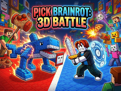 leikur Pick Brainrot: 3D Battle