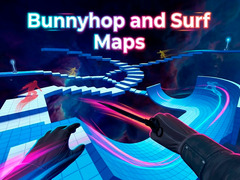 leikur Bunnyhop and Surf Maps