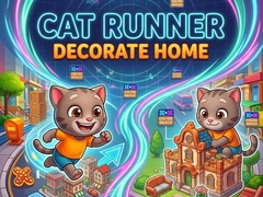 leikur Cat Runner Decorate Home