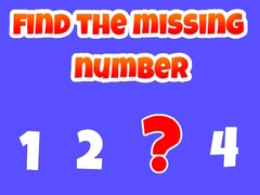 leikur Find the Missing Number