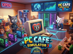 leikur PC Cafe Simulator 3D