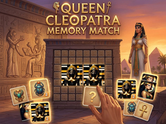 leikur Queen Cleopatra Memory Match