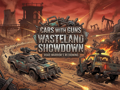 leikur Cars with Guns: Wasteland Showdown