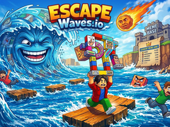 leikur Escape Waves.io