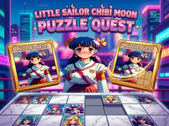 leikur Little Sailor Chibi Moon Puzzle Quest