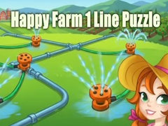 leikur Happy Farm 1 Line Puzzle