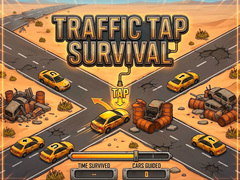 leikur Traffic Tap Survival