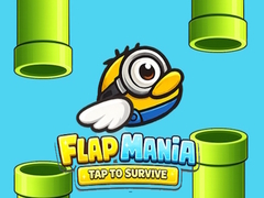 leikur Flap Mania: Tap to Survive